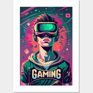 Gaming Boy poster design Posters and Art